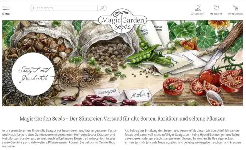 Magic Garden Seeds - Samenfestes Saatgut Regensburg