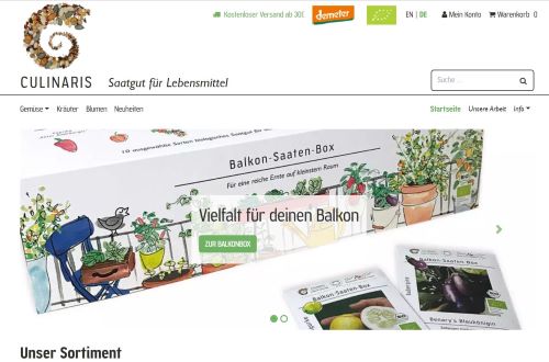 Culinaris - Saatgut für Lebensmittel (Bio) Göttingen