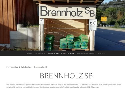 Brennholz SB - Forstservice Alexander Russ Waldshut-Tiengen - Gurtweil