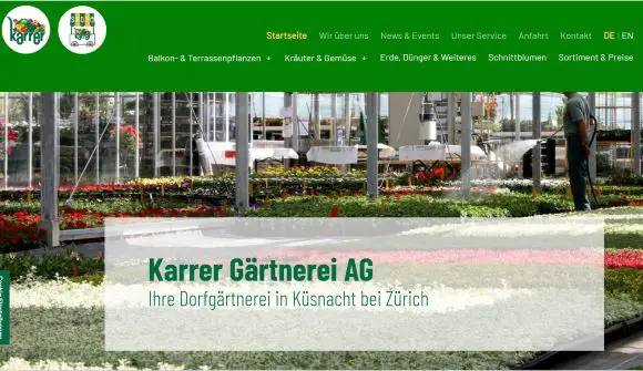 Karrer Gärtnerei AG Küsnacht ZH