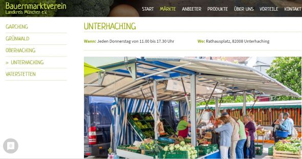 Bauernmarkt Unterhaching Unterhaching
