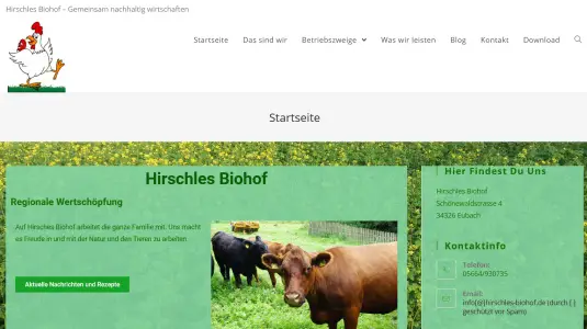 Hirschles Biohof Morschen-Eubach