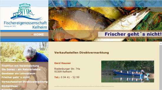 Fischverkauf Gerd Hauner Kelheim