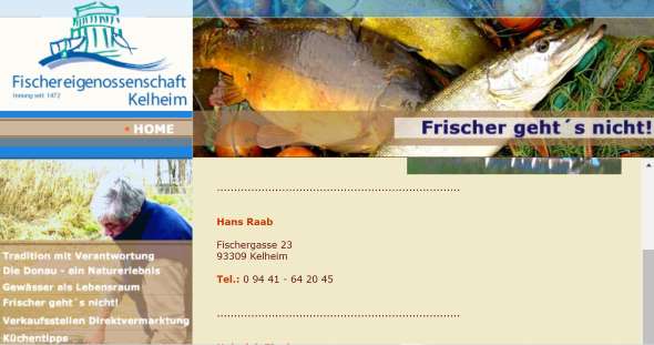 Fischverkauf Hans Raab Kelheim