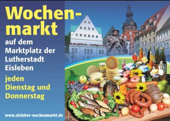 Eisleber Wochenmarkt Eisleben