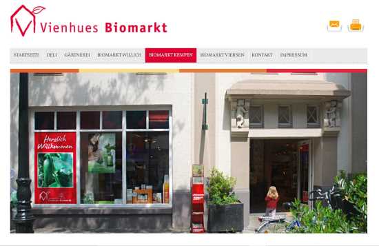 Vienhues Biomarkt Kempen Kempen