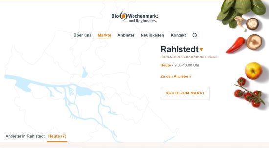 Bio-Wochenmarkt Rahlstedt Hamburg - Rahlstedt