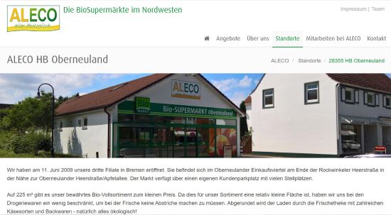 ALECO Biomarkt Bremen-Oberneuland Bremen-Oberneuland