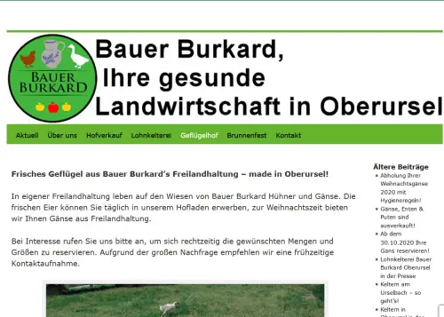 Hofladen Bauer Burkard und Kelter  Oberursel (Taunus)
