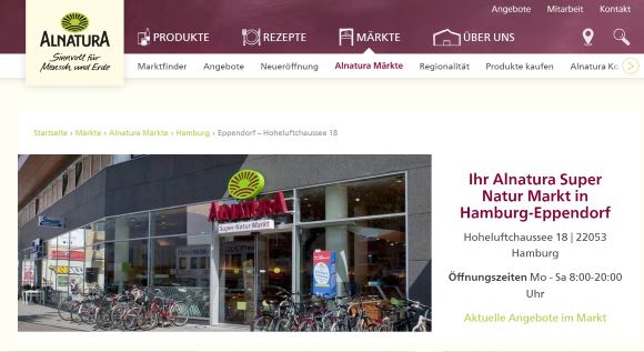 Alnatura BioMarkt Eppendorf Hamburg-Hoheluft-West