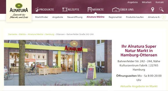 Alnatura BioMarkt Hamburg-Ottensen Hamburg-Ottensen