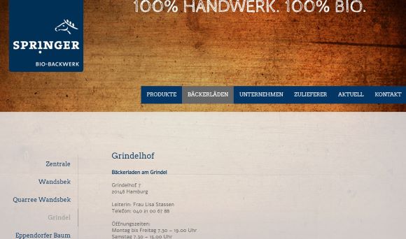 Bio-Bäckerladen am Grindel Hamburg-Rotherbaum-Grindel