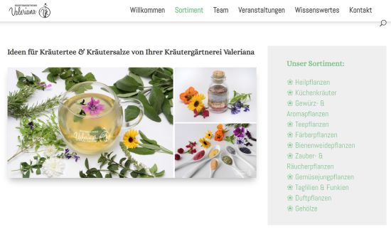 Kräutergärtnerei Valeriana Erfurt