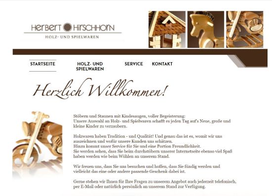 Holz- und Spielwaren Hirschhorn Osterhofen