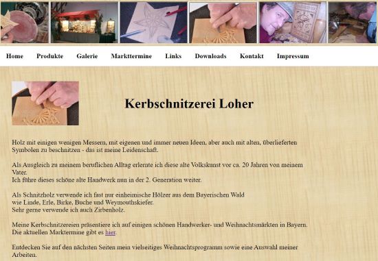 Kerbschnitzerei Loher Auerbach