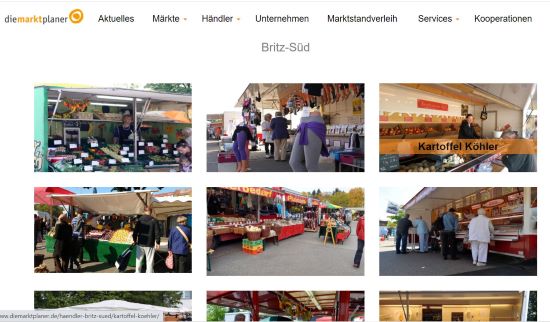 Berliner Wochenmarkt Britz-Süd Berlin-Neukölln