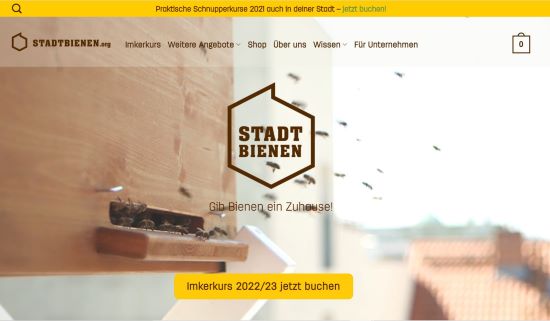 Stadtbienen - BienenBox Berlin-Tempelhof