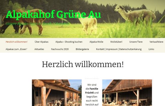 Alpakahof Grüne Au Zandt