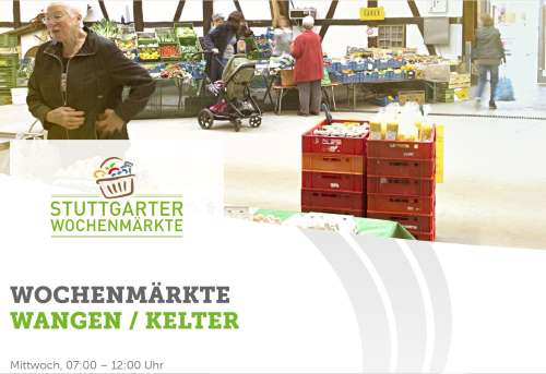 Wochenmarkt Wangen Stuttgart-Wangen