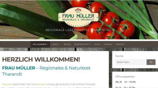 FRAU MÜLLER Regionales & Naturkost Tharandt