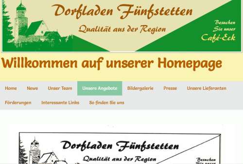 Dorfladen Fünfstetten Fünfstetten