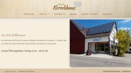 Hofladen Kornblume Künzelsau-Laßbach
