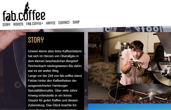 fab.coffee Roastery Oberstdorf-Reichenbach