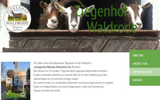 Regiomat Ziegenhof Waldrode Linsengericht-Waldrode