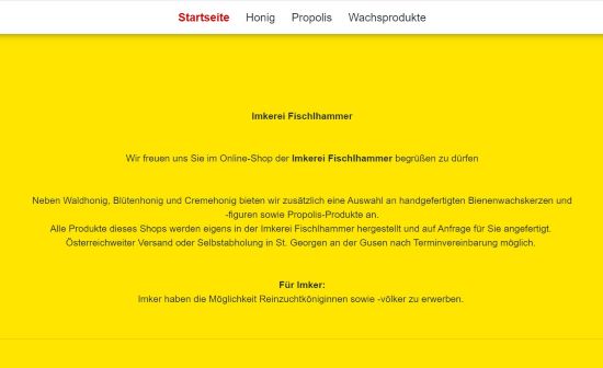 Imker Patrick Fischlhammer St. Georgen an der Gusen