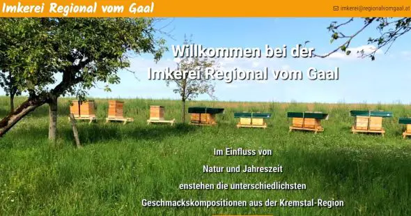 Imkerei Regional vom Gaal Rohr im Kremstal