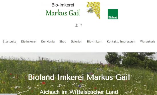 Bioland Imkerei Gail Aichach-Sulzbach