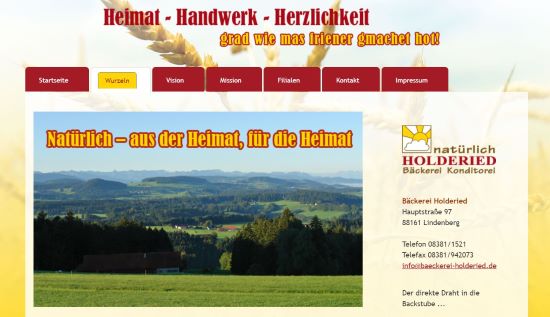 Bio-Bäckerei Holderied Lindau - Reutin