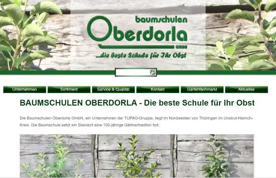 Baumschulen Oberdorla Vogtei - Oberdorla