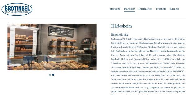 Biobäckerei Brotinsel Hildesheim