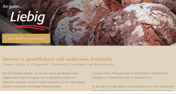Bäckerei „Ihr guter Liebig“ Riedstadt-Crumstadt