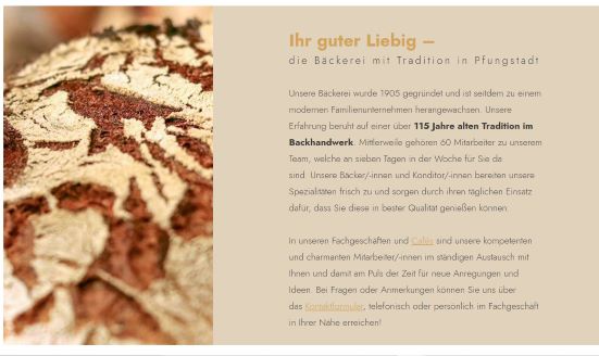 Bäckerei „Ihr guter Liebig“ Darmstadt-Eberstadt