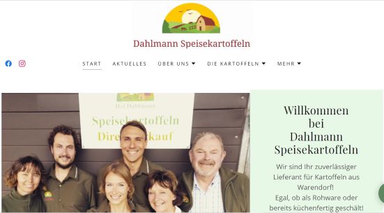 Dahlmann Speisekartoffeln Warendorf-Velsen