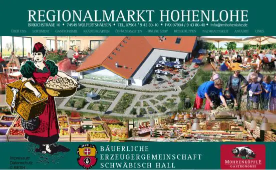 Regionalmarkt Hohenlohe Wolpertshausen