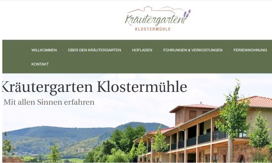 Kräutergarten Klostermühle - Hofladen Edenkoben
