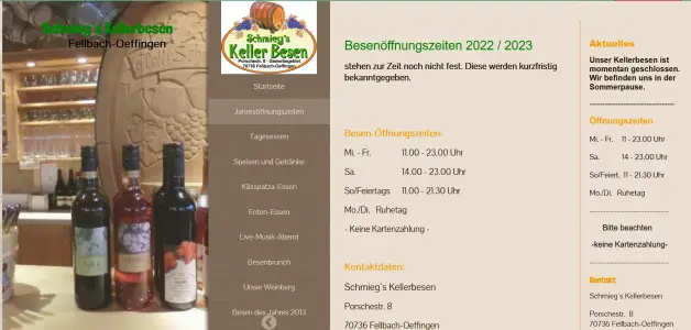 Schmiegs Kellerbesen Fellbach-Oeffingen