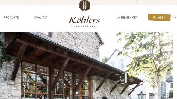 Köhlers Vollkornbäckerei in Rottenbauer Würzburg-Rottenbauer