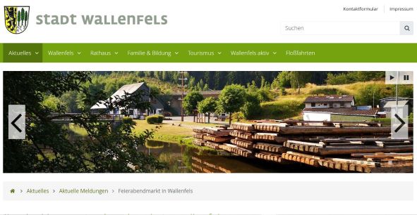 Feierabendmarkt Wallenfels Wallenfels