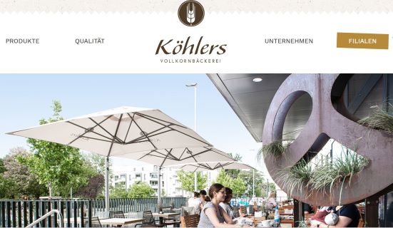Köhlers Vollkornbäckerei in Hubland Würzburg-Hubland