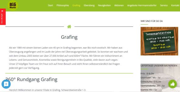 Korn Bio Markt Grafing