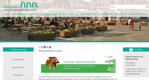 Wochenmarkt Lorsch Lorsch