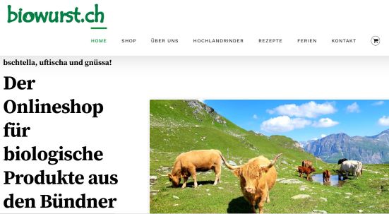 Biowurst.ch - Bio aus den Bündner Bergen Muntogna da Schons - Donat