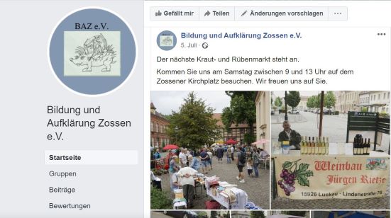 Kraut- und Rübenmarkt Zossen Zossen