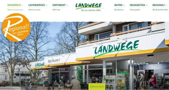Landwege Bio-Markt am Brink Lübeck - St. Jürgen