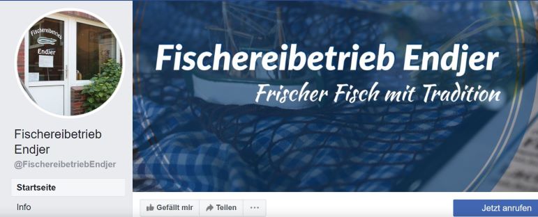 Fischereibetrieb und Fischverkauf Endjer Emden - Uphusen/Marienwehr