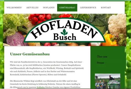 Hofladen und Gemüsehof Busch Blomesche Wildnis